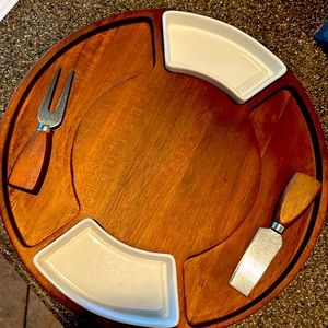 Shanik lazy Susan cheeseboard